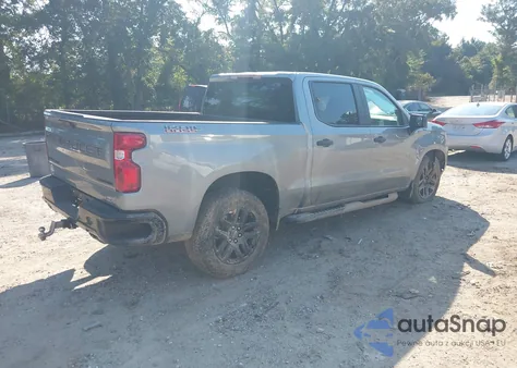 2025 Chevrolet Silverado 1500 4Wd Short Bed Custom Trail Boss from USA, damaged, VIN 3GCUKCED6SG165915